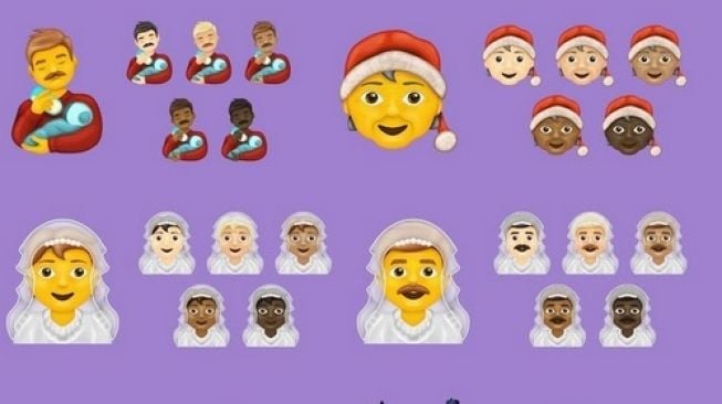 Emoji Lelaki dalam Busana yang Lazim Dipakai Perempuan Segera Meluncur