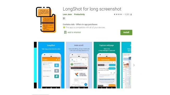 Cara Mengambil Tangkapan Layar Panjang di Ponsel Android