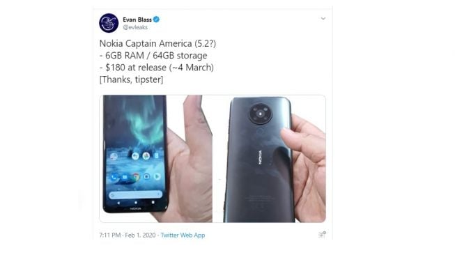 Nokia Captain America. [Twitter] 