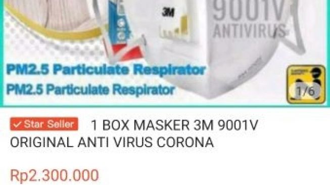  Harga  Masker  N95  Melonjak Karena Virus Corona Ini Kata 