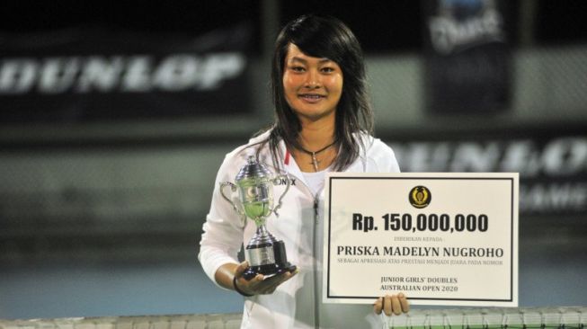 Juara Australia Open, Priska Madelyn Nugroho Terima Bonus dari PP Pelti