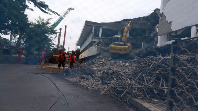 Program Revitalisasi TIM Terus Belanjut, Gedung Graha Bhakti Diruntuhkan