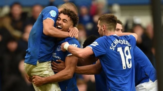 Pesta Gol di Goodison Park, Everton Langkahi MU di Klasemen