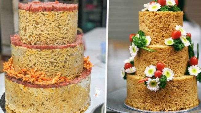 Hits: Kue Pernikahan Mi Goreng, Kim Kardashian Soal Ibu Pengganti Kehamilan