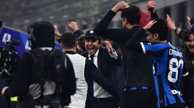 Inter Bangkit Hantam Milan, Conte : Ini Malam yang Spesial