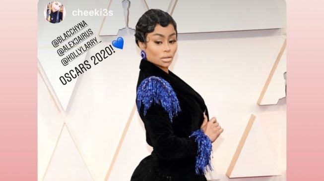 Blac Chyna di Oscar 2020. (Instagram/@blacchyna)