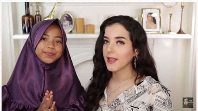 Ingat Lovely si MUA Cilik? Begini Hasil Makeupnya di Wajah Tasya Farasya