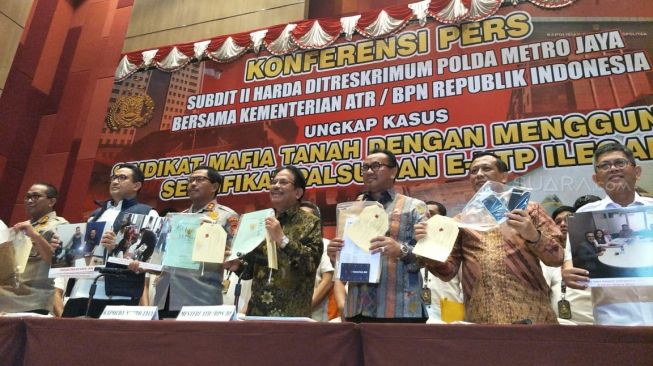 ATR BPN dan Polri Berhasil Selamatkan Rp 85 Miliar dari Kasus Mafia Tanah