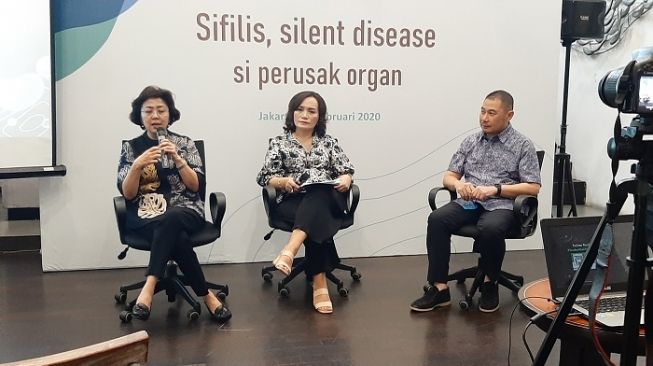 Seminar media Sifilis si perusak organ. (Suara.com/Dini Afrianti)