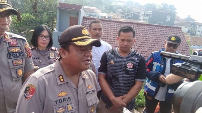 Kapolres Cimahi AKBP M. Yoris Maulana. (Suara.com/Cesar Yudistira)