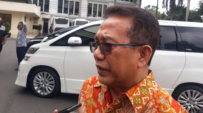 Ketua PGI Pdt. Gomar Gultom. (Suara.com/Ria Rizki)