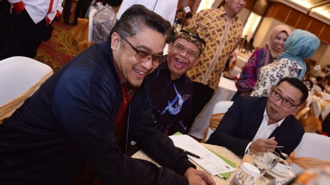 Gubernur Jabar, Ridwan Kamil, dalam Forum Silahturahmi Tokoh Masyarakat Jawa Barat Tahun 2020, di Hotel Grand Sahid Jaya, Jakarta, Rabu (12/2/2020). (Dok : Pemdaprov Jabar)