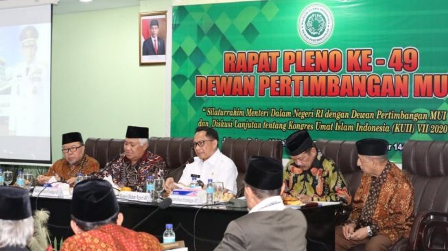 Mendagri Dialog dengan MUI soal Pembangunan SDM yang Unggul dan Berakhlak