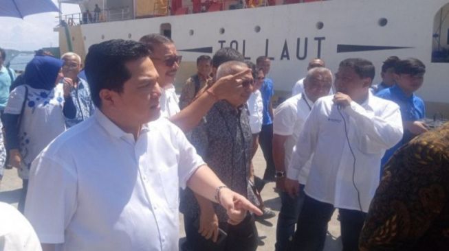 Erick Thohir Tegaskan Pembangunan Akan Jalan Terus, Meski Korona Mewabah