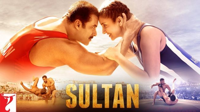 Salman Khan dan Anushka Sharma dalam film Sultan.