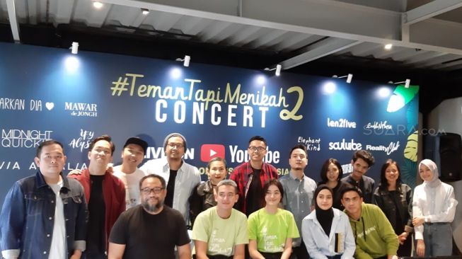 Film Teman Tapi Menikah 2 Gelar Konser, Dimeriahkan Artis Indie