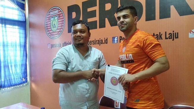 Sambut Liga 1 2020, Persiraja Ikat Pemain Timnas Lebanon