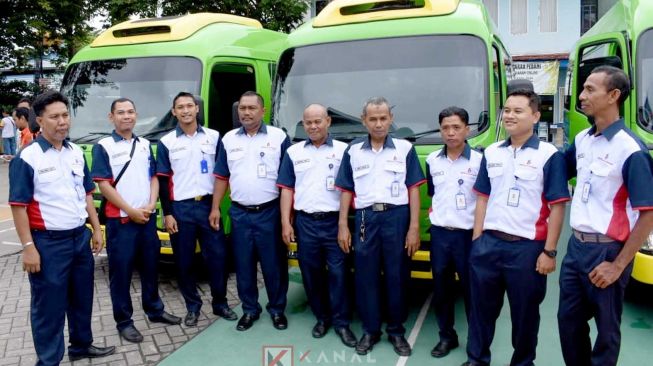 5 Sopir Taksi Kuning Jadi Driver Bus Trans Banjarmasin