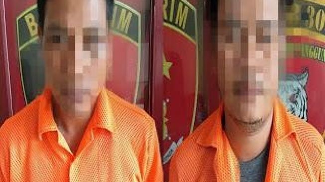 Dua Debt Collector di Lampung Dibekuk Tekab 308 Polres Tanggamus