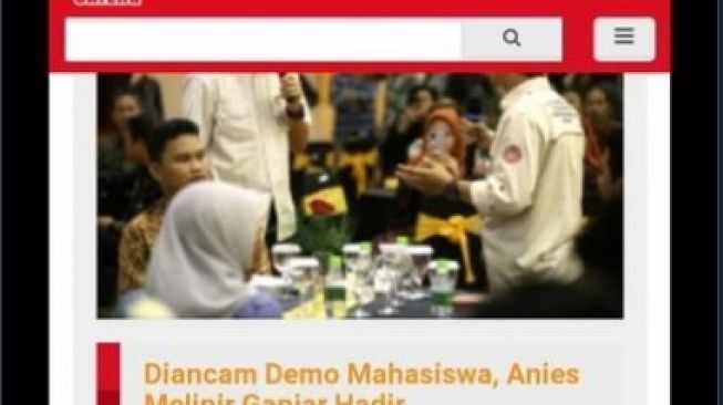 'Bandingkan' Anies dan Ganjar, Humas Pemprov Jateng Diprotes