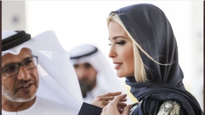 Pakai Kerudung di Dubai, Ivanka Trump Malah Banjir Kritikan