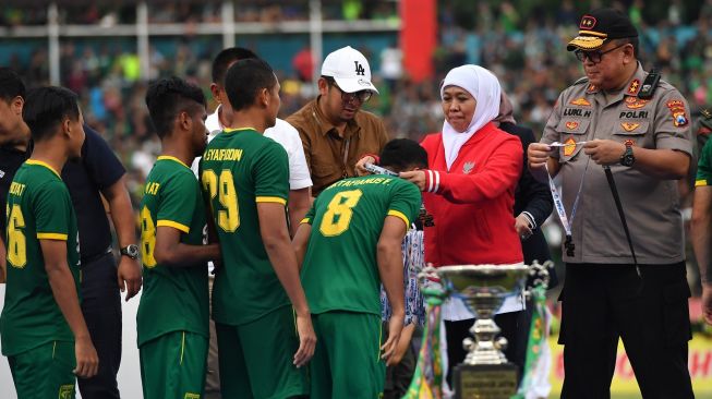 Persebaya Juara Piala Gubernur Jatim 2020, Khofifah: Mereka Layak Juara