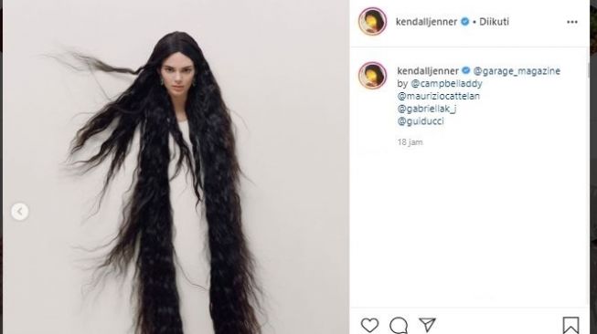 Kendall Jenner. (Instagram/@kendalljenner)