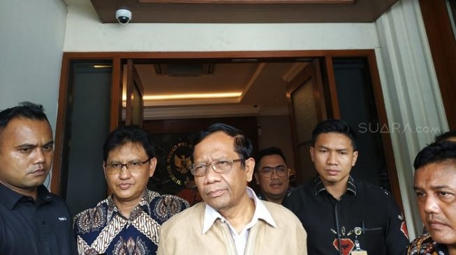 Menkopolhukam Mahfud MD (Suara.com/Ria Rizki).