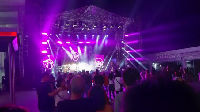 Suasana di festival musik Love Fest 2020 [Suara.com/Herwanto]