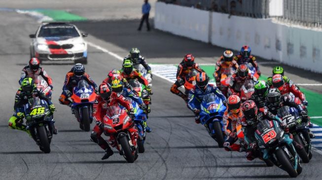 Kasus Covid-19 di Spanyol Meningkat MotoGP Portugal Bakal Dihelat 2 Kali