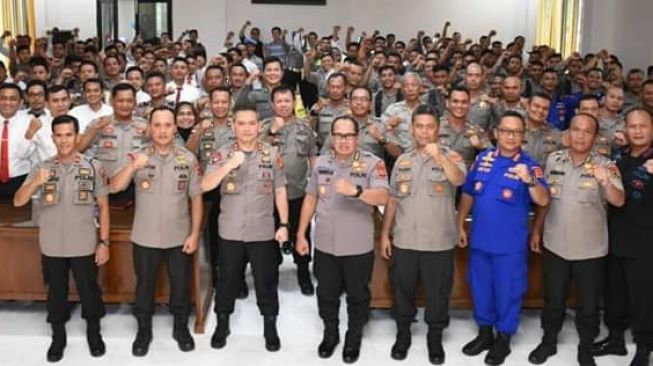 Kapolda Jambi Kunjungi Polres Tanjab Barat