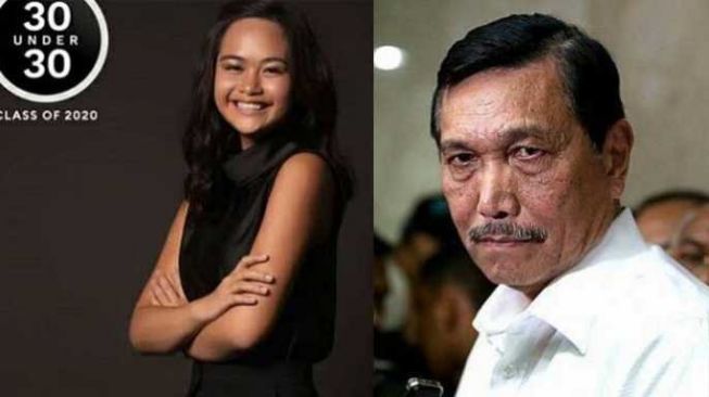 Cucu Menko Luhut, Faye Simanjuntak Jadi Perempuan Berpengaruh Versi Forbes
