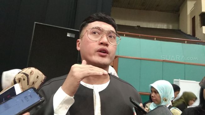 Barli Asmara saat ditemui dalam acara Muffest 2020 di Jakarta (Suara.com/Lilis)