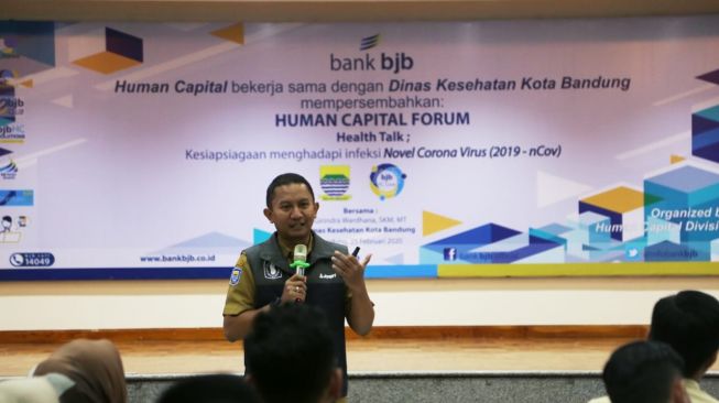 Tingkatkan Kesadaran, Insan Bank BJB Dibekali Pengetahuan tentang Covid-19