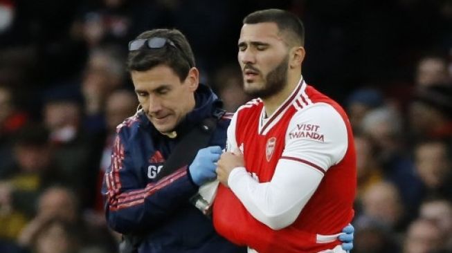 Nasib Sial Sead Kolasinac Jelang Duel Arsenal Vs Olympiacos di Liga Europa