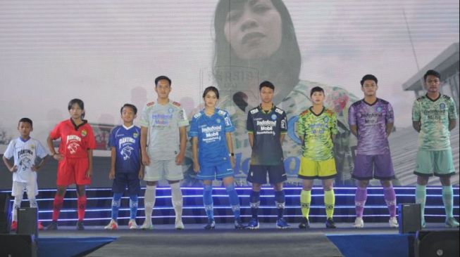 Ini Wajah Baru Jersey Persib Bandung Musim 2020