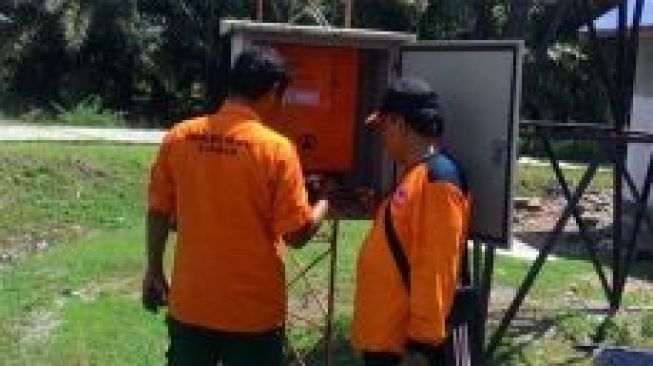 Dua Unit Alat Deteksi Dini Tsunami di Agam Rusak