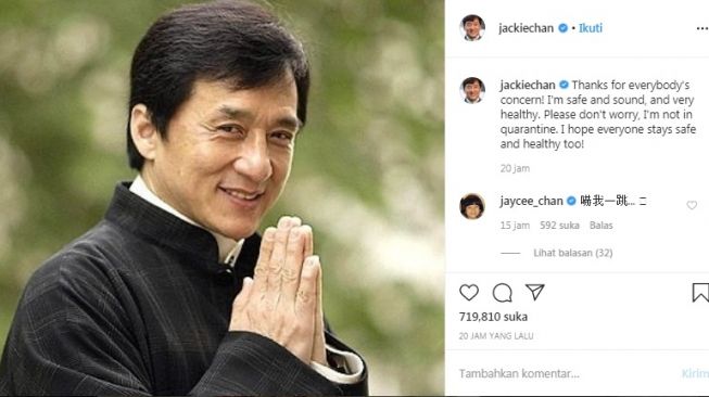 Heboh, Spanduk Gambar Jackie Chan Jualan Chineese Food di Depot Andy Lau
