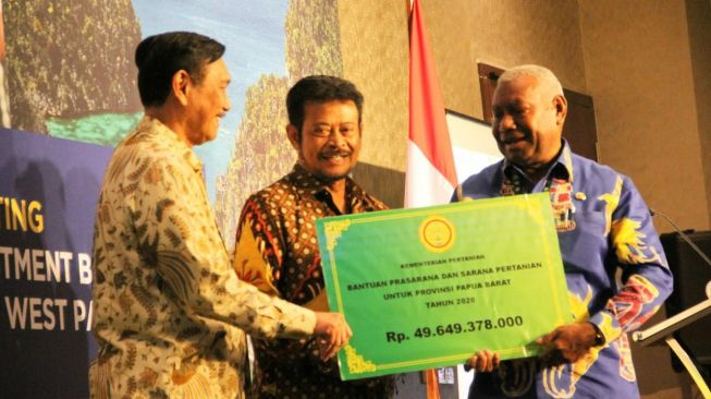 Kementan Memberikan Kredit Usaha Rakyat di Papua Senilai Rp 1 Triliun