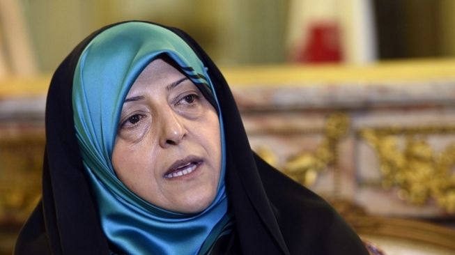 Wakil Presiden Iran Urusan Wanita dan Keluarga Masoumeh Ebtekar terinfeksi virus corona. (Foto: AFP)