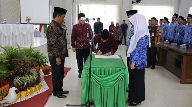 Sebanyak 113 CPNS Kabupaten Pasaman yang Lulus Tes Resmi Dilantik