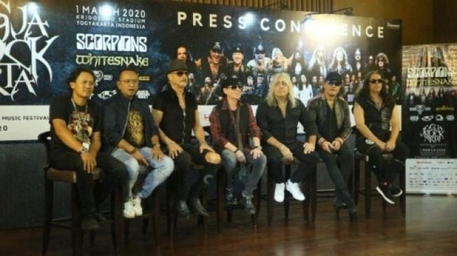 Nama Site Hotel Di Dunia Jelang Tampil di JogjaROCKarta Scorpions Sebut Nama 