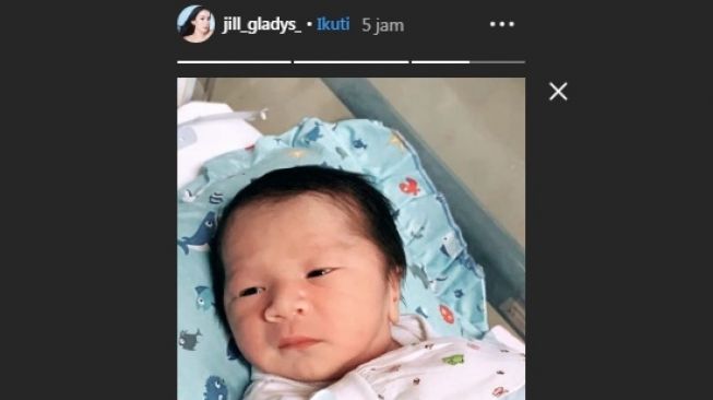 Jill Gladys melahirkan anak kedua [Instagram/@jill_gladys_]