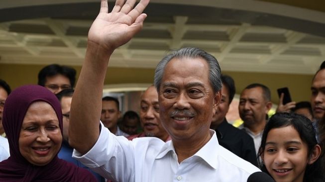 Muhyiddin Yassin ditunjuk menjadi Perdana Menteri Malaysia yang baru. (Foto: AFP)