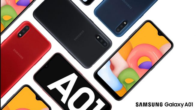 Resmi Meluncur, Harga Samsung Galaxy A01 Dibanderol Rp 1,5 Juta - Suara.com