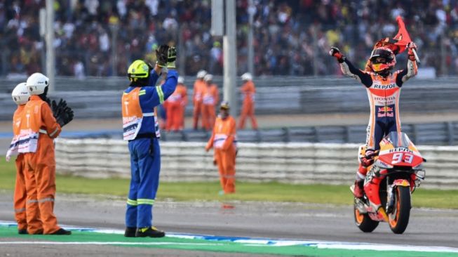 MotoGP Thailand Ditunda, Begini Respons Marc Marquez