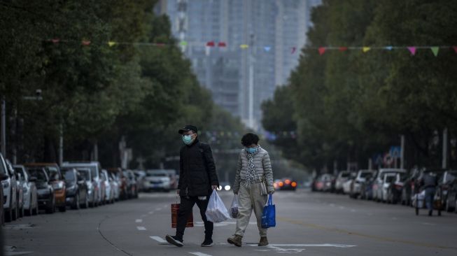 Kota Wuhan, China. [AFP]