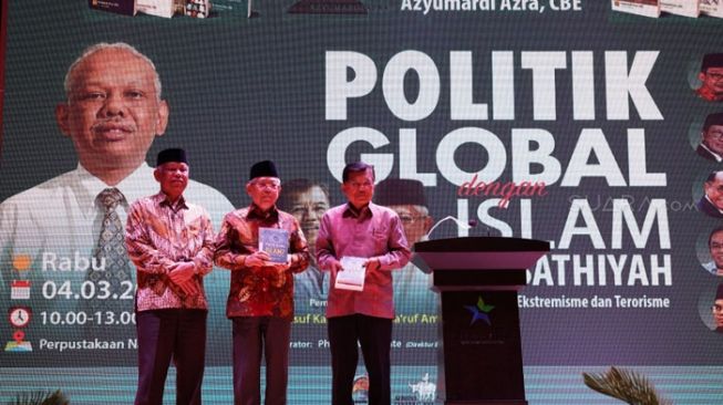 Wapres Ma'ruf Amin Puji Azyumardi Azra Tulis Buku soal Islam Wasathiyah