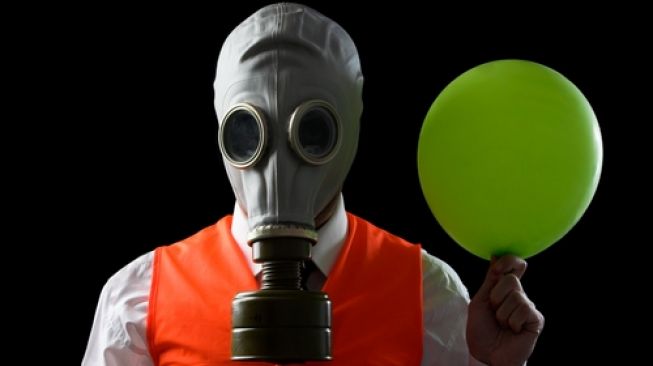 Masker anti-radiasi yang populer saat Cold War dengan ancaman terjadi perang kimia dan senjata biologis. Sebagai ilustrasi [Shutterstock].