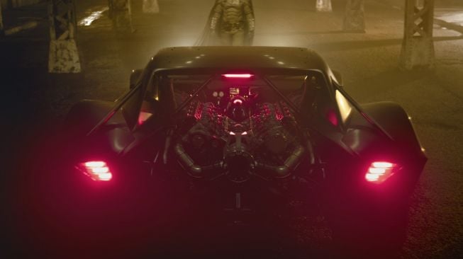 Batmobile versi Robert Pattinson (twitter/MattReevesLa)